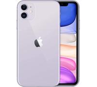 ABUSVEX Original Rear Back Glass Replacement Compatible with iPhone 11 6.1 inches All Carriers with Pre-Installed Adhesive and Repair 11 Tool (Purple)
