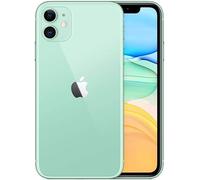 ABUSVEX Original Rear Back Glass Replacement Compatible with iPhone 11 6.1 inches All Carriers with Pre-Installed Adhesive and Repair 11 Tool (Green)