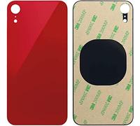 ABUSVEX Original Rear Back Glass Replacement Compatible with iPhone XR 6.1 inches All Carriers with Pre-Installed Adhesive and Repair XR Tool (Red)