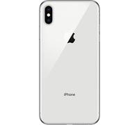 ABUSVEX Original Rear Back Glass Replacement Compatible with iPhone Xs-Max 6.5 inches All Carriers with Pre-Installed Adhesive and Repair Xs-Max Tool (Silver)