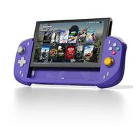 abxylute n6 Switch 2 Controller with Native C Button/Back Buttons & ABXY Remapping, 9-axis Gyro Hall Joystick Symmetrical Linear Motors, Ergonomic Open-Top/One-Piece Replacement Switch Joypad (blue)