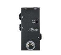ABY Line Selectors Switches Small Electric Guitar Effect Pedal True Bypass Bass Box Easy to Use True Bypass Bass Box