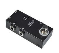 ABY Line Selectors Switches Small Electric Guitar Effect Pedal True Bypass Bass Pedal Box Easy to Use Parts & Accessories