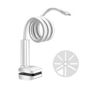 Ɓábŷ Monitor Stand - ABS, Ɓábŷ Monitor Holder, No Drill Pan Tilt Camera Mount with Round Base, Durable | Adjustable Wall Mounted Holders, Camera Holder for Monitors Security Cameras & Nursery Use