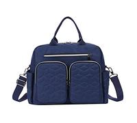 Aby Nappy Bag For Mom And Dad Changing Bag Mom Travel Bag Beach Bag Multi Pockets Travel Handbag Large Big Backpack for Women (A, One Size)