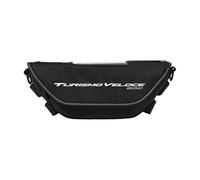 AbyBasil Handlebar Bag for Motorcycles for Mv Agusta Turismo Veloce 800 Motorcycle Handlebar Bag Rider Waterproof and Dustproof Riding(B)