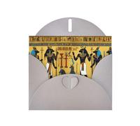 ABYchdd Ancient Egypt Tribe Series Print Greeting Cards, Holiday Cards With Envelopes, For Christmas, Birthday, Anniversary