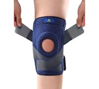 ABYON Knee Support for Men and Women, Adjustable Non-Slip Knee Brace with Side Stabilizers and Open Patella Gel Pad for Arthritis, Meniscus Tears, LCL/MCL/ACL Ligament Joint Pain (S/M)