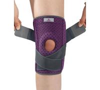 ABYON Knee Support for Men and Women, Adjustable Non-Slip Knee Brace with Side Stabilizers and Open Patella Gel Pad for Arthritis, Meniscus Tears, LCL/MCL/ACL Ligament Joint Pain (S/M)