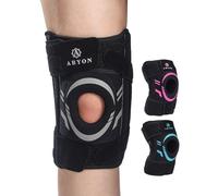 ABYON Knee Support for Men and Women Meniscus Tear, Arthritis, ACL, M djustable Knee Brace, Neoprene Patella Stability Wrap with Dual Side Spring Stabilizers for Pain Relief & Injury Recovery