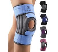 ABYON Knee Support for Men & Women Arthritis, Meniscus Tear, ACL, Knee Brace with Triple Side Stabilizers and Adjustable 360° Wraparound Strap for Maximum Knee Pain Support and Fast Recovery