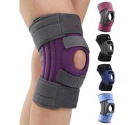 ABYON Knee Support for Men & Women Arthritis, Meniscus Tear, ACL, Knee Brace with Triple Side Stabilizers and Adjustable 360° Wraparound Strap for Maximum Knee Pain Support and Fast Recovery(XL)