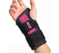 ABYON Wrist Brace with Removable Aluminum Splint & Dual Stabilizers