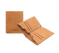 ABYS Leather Tan Card Holder||Wallet||Card Case for Men and Women (P117HJ), Tan