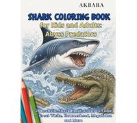 Abyss Predators: Shark Coloring Book