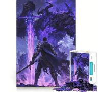 Abyssal Duel 1000 Piece Jigsaw Puzzles for Teenagers Jigsaw Skill Play Firm Edge Home Fun Santa Gift (38x52cm)