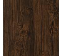 Abyssaly Sticky Back Plastic Wood Effect Vinyl Wrap Self Adhesive Wallpaper Dark Brown 30cm X 200cm Decorative Furniture Table Shelf Counter Wall Oak Furniture Stickers