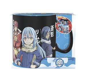 Abysse Corp that Time I got Reincarnated as a Slime Thermal Effect Black Printed 100% Ceramic 16oz Mug