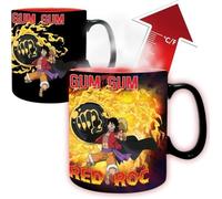 ABYSSE: ONE PIECE - MUG HEAT CHANGE-460 ML-LUFFY VS KAIDOU