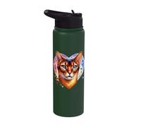 Abyssinian Cat Lover Abyssinian Cat Stainless Steel Insulated Water Bottle