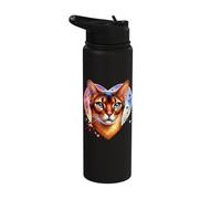 Abyssinian Cat Lover Abyssinian Cat Stainless Steel Insulated Water Bottle