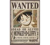 ABYstyle One Piece Wanted Luffy New 2 61 x 91.5cm Maxi Poster