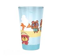 Abystyle Animal Crossing Beach Characters 400Ml High Ball Glass