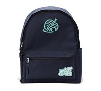 ABYSTYLE - ANIMAL CROSSING Leaf Logo Backpack - Official Product - Adjustable Straps - Front Pocket - Daily Size