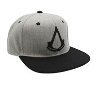 Assassin's Creed Black Crest Logo Grey Cap Hat ABYstyle
