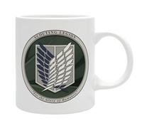 ABYSTYLE Attack on Titan Exploration Battalion Mug - Official Product - 320 ml - High Quality Print - Microwave & Dishwasher Safe