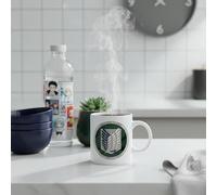 ABYSTYLE Attack on Titan Exploration Battalion Mug - Official Product - 320 ml - High Quality Print - Microwave & Dishwasher Safe