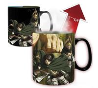 ABYSTYLE Attack on Titan Season 3 Heat Change Coffee & Tea 460ml / 16.2oz Mug | Attack on Titan Mug | Coffee Mug | Attack on Titan Merchandise | Attack on Titan Gifts