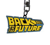 ABYSTYLE Back To The Future Logo Metal Keychain | Back To The Future Keyring | Metal Keyring | Back To The Future Merchandise | Back To The Future Gifts