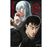 ABYSTYLE - BERSERK Guts & Griffith Poster - Official Product - Size 91.5 x 61 cm - High Quality Laminated Paper - Manga Collector Poster