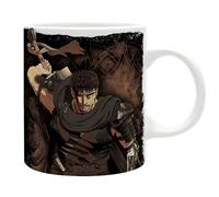 ABYSTYLE Berserk Guts Mug - Official Product - 320 ml - High Quality Ceramic - Dark Fantasy Design