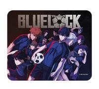 ABYSTYLE Blue Lock Team Z Mousepad 9.25" x 7.7" Square Mouse Pad Precision Speed and Non-Slip Rubber Base Anime Manga Office Desktop Accessories Gift