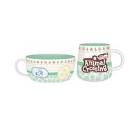 ABYSTYLE Breakfast set with cup, bowl and characters