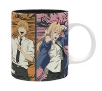 ABYSTYLE Chainsaw Man Devil Hunters Ceramic Coffee Mug 11 Fl Oz Anime Mugs Drinkware Home & Kitchen Merch
