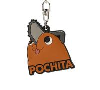 ABYSTYLE Chainsaw Man Pochita PVC Keychain | Novely Keychain | Chainsaw Man Merchandise