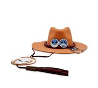 ABYSTYLE - One Piece Portgas D. Ace Replica Hat, Brown, L