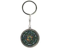 ABYSTYLE - CTHULHU Lenticular Necronomicon Keyring, Multicolored, diamètre 4 cm