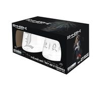 ABYSTYLE Death Note Kira & L 2 Glass Set