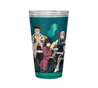 ABYSTYLE Demon Slayer Kimetsu No Yaiba XXL Glass, 16Fl Oz Printed Glass - Anime Demon Slayer Merchandise, Anime Cups for Fans and Collectors Drinkware Home & Kitchen Merch