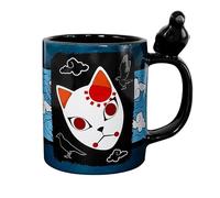 ABYSTYLE Demon Slayer Tanjiro Mug Buddy Ceramic Coffee Tea Mug Anime Manga Drinkware Office Home & Kitchen Merch Gift