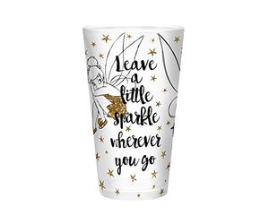 ABYstyle - Disney - Peter Pan - Glass XXL - 500ml - Tinkerbell - Gold/Glitter