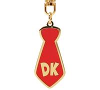 ABYSTYLE - Donkey Kong Tie Keyring - Official Product - PVC - Collector Accessory - Metal Ring