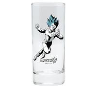 OFFICIAL DRAGON BALL Z SUPER SET OF 3 DRINKING GLASSES TUMBLERS NEW IN GIFT BOX