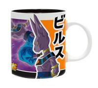 ABYSTYLE Dragon Ball Super Mug Beerus VS Goku Mug Ceramic Novelty Coffee & Tea 320ml / 11oz Mug