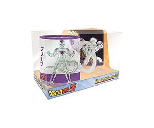 ABYstyle - Dragon Ball Z Gift Pack - King Size Mug 470ml + Keychain + Goku vs Frieza Coaster