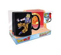 ABYstyle Dragon Ball Z Goku vs Buu - 16oz Heat Change Coffee Mug & Coaster Gift Set